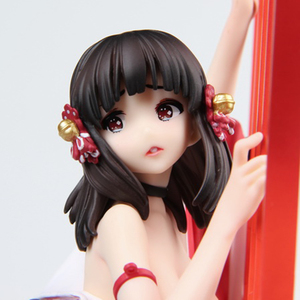 国产 艳姿 三 3 叁 特质手办机箱 捆绑 国风 摆件