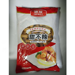 惠发甜不辣1000g火锅丸子半成品油炸小吃家用商用包装