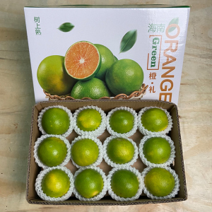 仙果思人件淘宝海南正宗琼中绿橙10斤皮薄多汁授权新鲜果园现摘现发