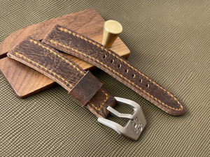 纯牛皮手工手表