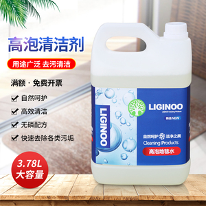 芳菲丽特力洁诺LIG1NOO高泡地毯水地毯香波清洁剂咖啡除渍剂3.78L