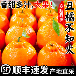 四川不知火丑橘水果新鲜10当季整箱桔子耙耙粑粑丑柑橘子包邮斤