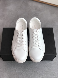 原厂单 2022新款 小众设计师品牌kenneth cole羊皮小白鞋休闲板鞋