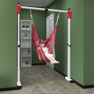 过道单杠家用室内引体向上器儿童免打孔家庭门上单杆健身器材神器