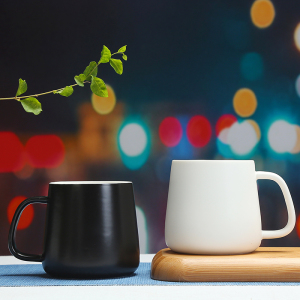 简约马克杯酒店用陶瓷杯子家用水杯情侣咖啡杯牛奶早餐杯定制logo