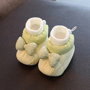 婴儿鞋袜子秋男女宝宝加绒6到12个月0-1岁棉3学步软底8新生儿冬季