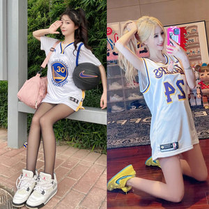 勇士篮球服库里30号球衣情侣装潮流宽松24号背心女两件套班服定制