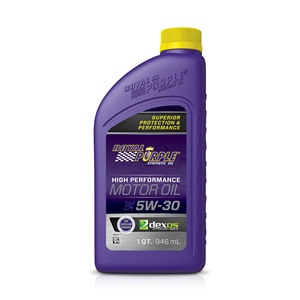美国进口royal purple紫皇冠API5W-30 SP全合成发动机油