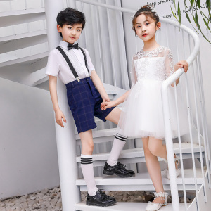 花童礼服男女夏