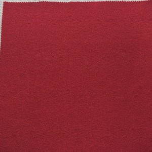 美式复古暗酒红色墙布深红 高档家装卧室背景殷红 宝石红朱红壁布