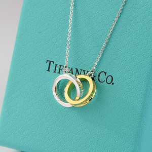 蒂芙尼双圈项链
