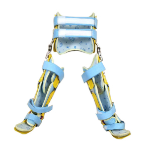 定制款】儿童髋膝踝足可调固定支具支架 膝踝足矫形大腿关节护具