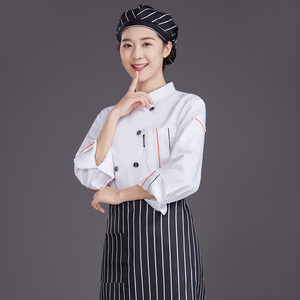 厨师工作服女套装