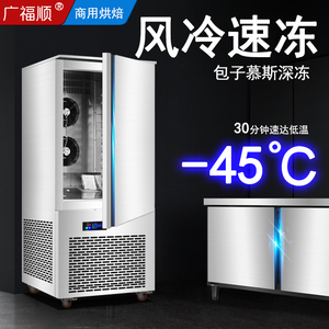 速冻机商用冰箱急冻冰柜超低温冷柜小型冷冻库插盘式制冰机大容量