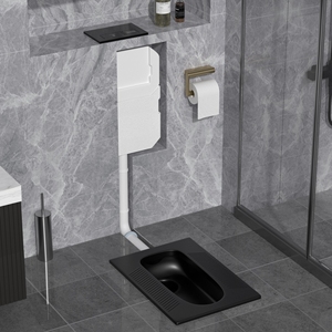 威迪亚蹲便器隐藏式水箱家用蹲坑内嵌冲水箱蹲厕蹲便池顶按冲水箱