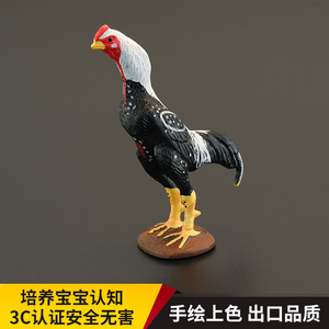 斗鸡模型仿真鸡