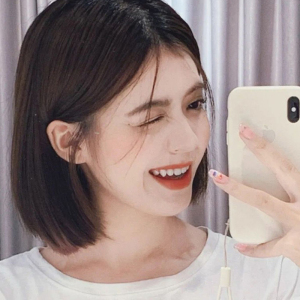 学生中分bobo头自然短直发减龄伪娘假发可爱女装大佬整顶全发套式