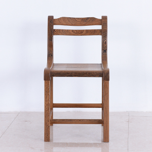 红木小餐椅原木鸡翅木成人简约家用复古仿古中式实木整装靠背椅子
