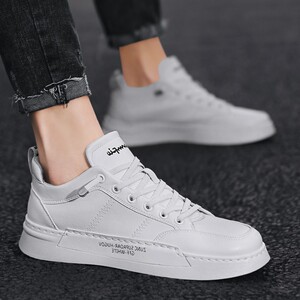 万耐克斯特男鞋秋季韩版潮流休闲百搭白鞋2020新款男生白色板鞋秋