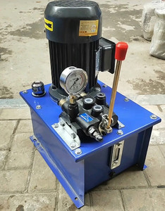 液压泵站380伏动力高压小型3千瓦手动阀电磁阀压力机 打包机订做