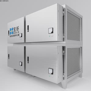 宝昕目测无烟餐饮油烟净化设备