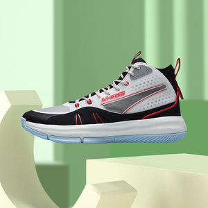 李宁篮球鞋春季新款男鞋元年937龙鳞透气高帮场地鞋abpr011