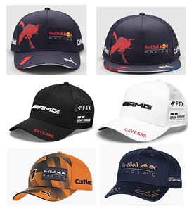 新款KTM棒球帽子网帽鬼爪越野摩托车平沿帽鸭舌帽F1机车帽潮牌1号