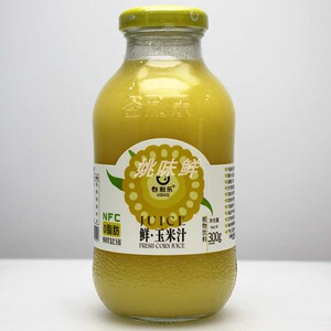 利乐黄桃汁270ml鲜榨玉米汁饮料 代餐果蔬谷物饮品玻璃瓶装0人付款29