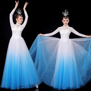 开场舞蹈演出礼服裙