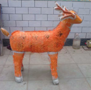 丧葬用品鹿牛马狮子鹤殡葬祭祀白事五七周年寒衣节纸扎200元20只