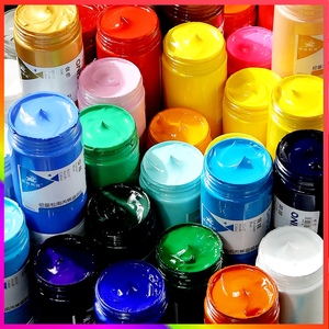 颜料套装不掉色防水防晒室外手绘涂鸦制作diy石头画鞋轮胎儿童彩绘