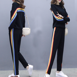 胖女人运动套装女秋-淘宝拼多多热销胖女人运动套装女秋货源拿货