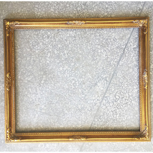 欧式实木细画框相框金色做旧角花画框花卉画框宽度5cm厚度3.2cm