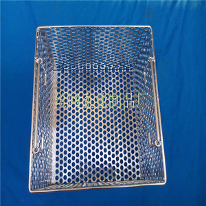 可定制实验室1000毫升4孔 不锈钢304方形采样篮筐提篮