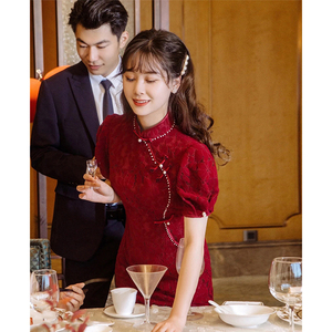 服新郎2022新款夏季中式结婚男装龙凤褂接亲礼服男士婚服0人付款359