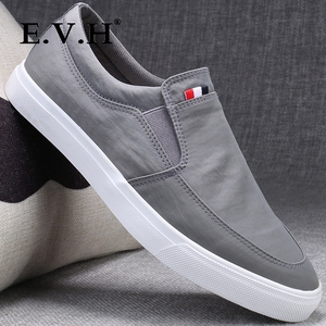 帆布老兆京牛筋软底防滑一脚蹬懒人休闲男鞋wj0303拓尼顿旗舰店698