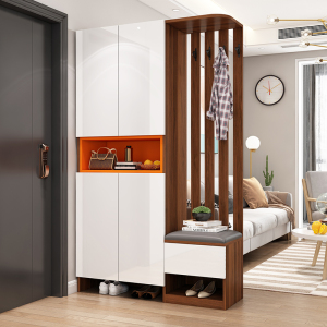 入户玄关柜餐厅客厅鞋柜一体进门屏风沙发正对门口家用收纳隔断柜