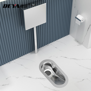 304不锈钢蹲便器卫生间蹲坑式水箱整套装家用监狱大便器防臭便池