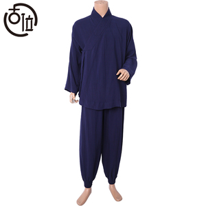 古未夏季道教薄款道服短褂透气斜襟男女小褂短衫道士道袍定制款