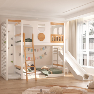 儿童房上下床男孩