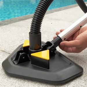 厂家直销别墅池吸污机鱼池清洁景观去污机手动泳池水下小型