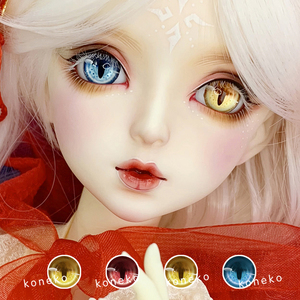 (明教)bjd压眼卡通眼 sd娃娃眼睛眼珠 剑三喵萝 koneko
