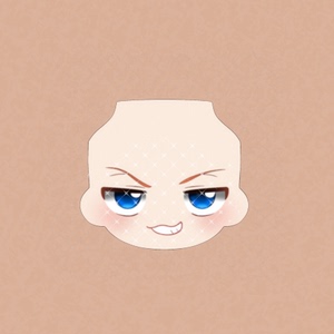 中原中也 gsc水贴脸 文豪野犬 粘土人替换脸ob11猫猫贴贴乐 文野