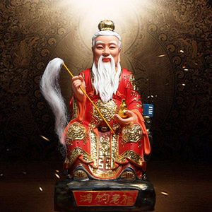 鸿钧老祖神像供奉