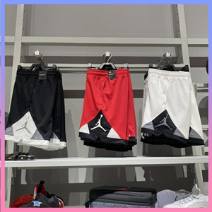 森尼维亚旗舰店天猫飞人篮球短裤男士潮牌运动裤跑步健身裤宽松五分