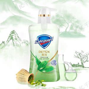 舒肤佳绿茶沐浴露山茶花祛痘杨酸积雪草酸性含酸茶树柠檬酸水杨酸