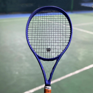 wilson专业网球拍威尔胜费德勒小黑拍法网蓝色clash v2全碳素球拍