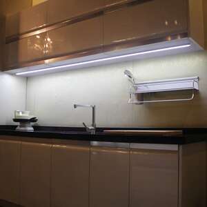 乃大按压超薄led橱柜灯玄关吊柜酒柜层架柜底灯厨房灯书桌橱柜灯