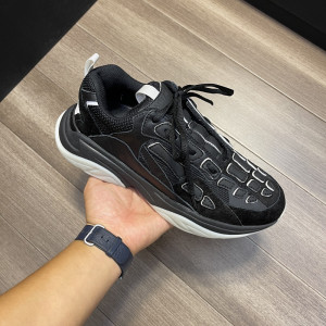 欧洲站春秋男鞋李现明星同款老爹鞋骨头鞋厚底增高amiri休闲鞋子