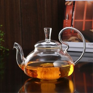 家用大容量高把玻璃凤尾泡茶壶 过滤耐热加厚花茶壶创意茶具套装